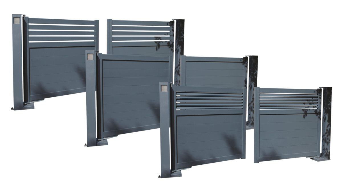 designs portail battant Portaleco swinggate aluminium