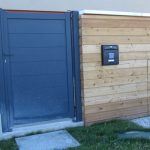 portillon avec pose dans le vide