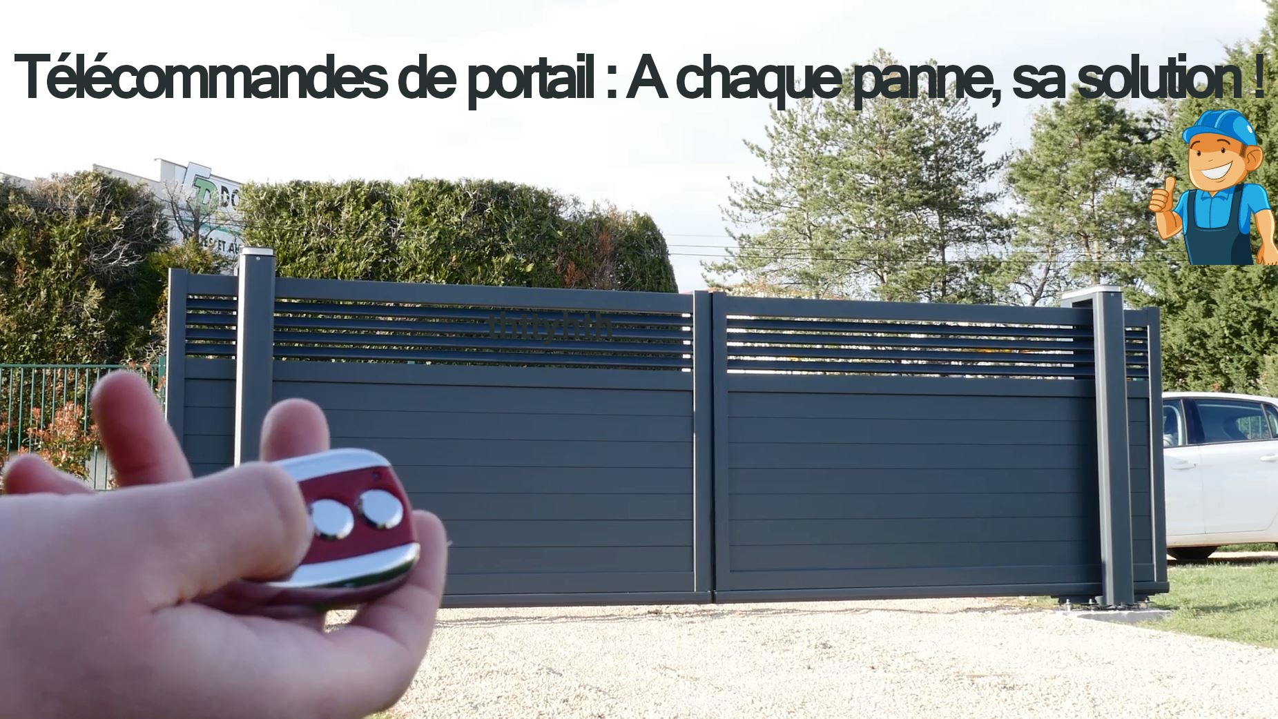 Télécommande de portail : A chaque panne, sa solution ! - Portaleco