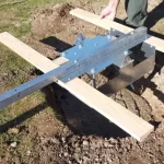 Gabarit de pose portail aluminium coulissant portaleco