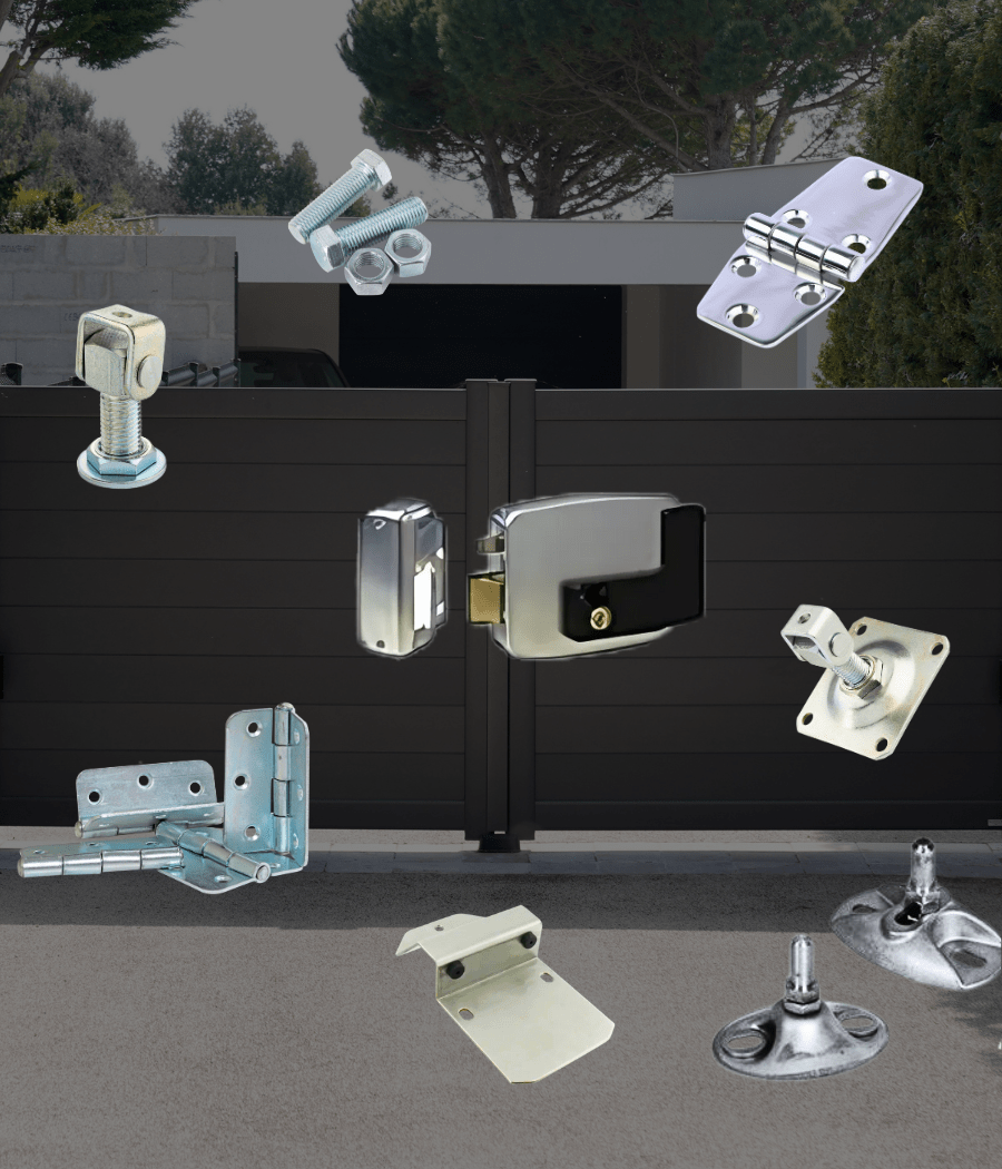 Accessoires et pièces détachées portail battant