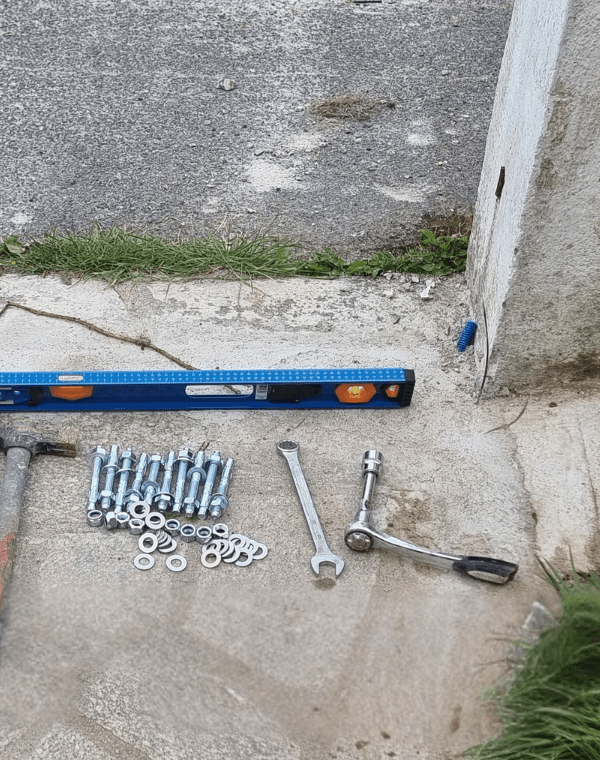 Pose portail battant photo 