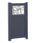 Portillon design Laserline horizontal