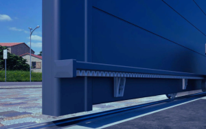 Cr&eacute;maill&egrave;re portail coulissant